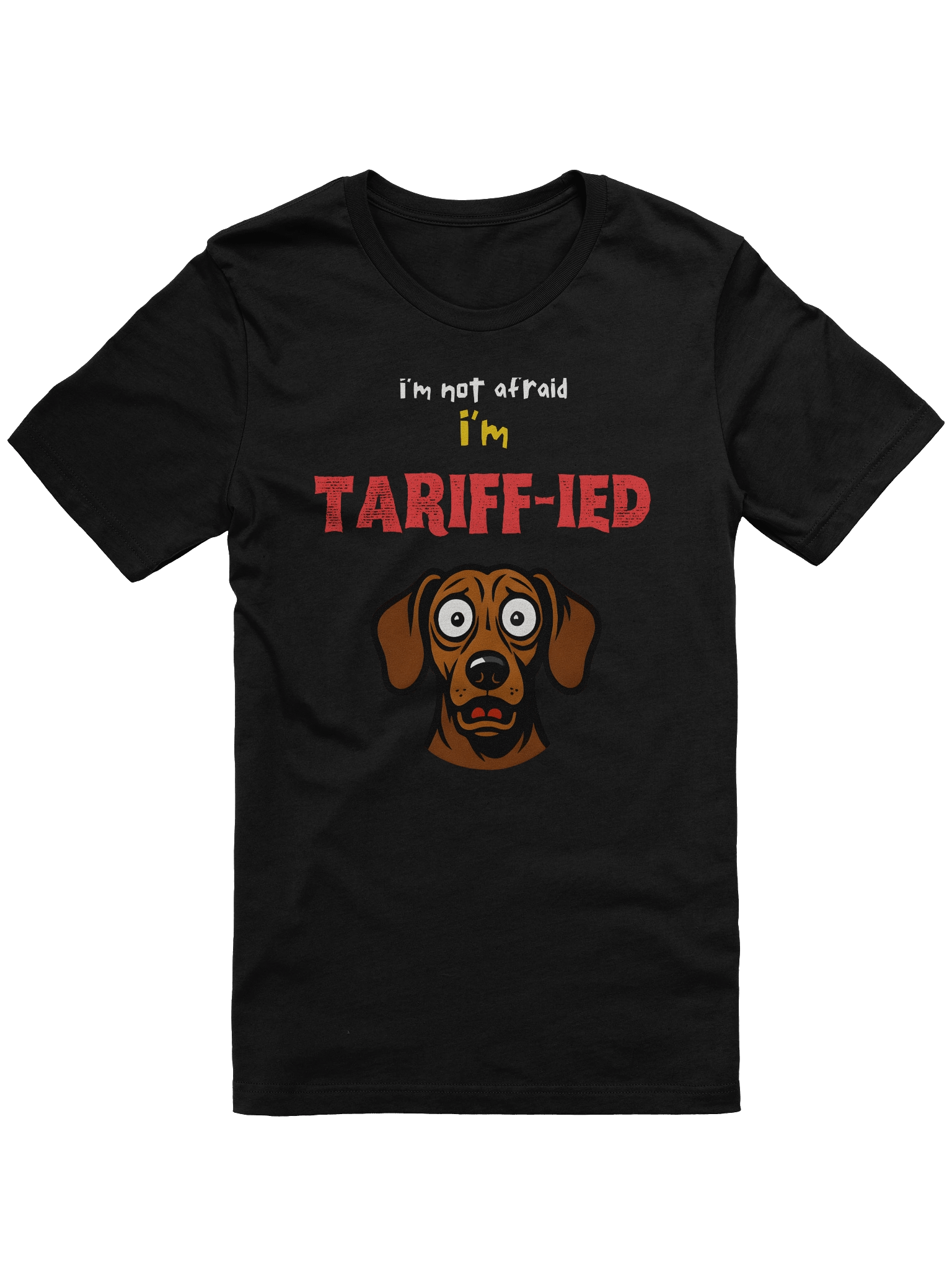 Tariff-ied Pup Panic T-Shirt product image (1)