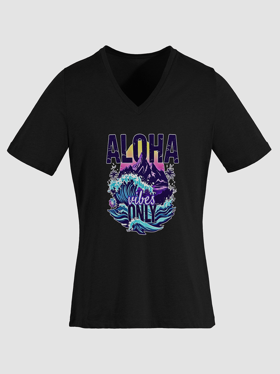 Shaka Aloha Vibes Women's V-Neck Tee product image (34)