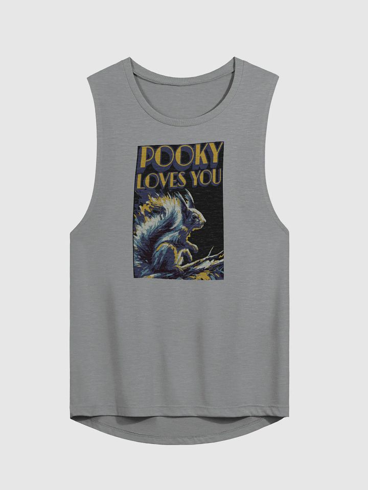 Pooky's Dynamic Squirrel Love Muscle Tank product image (1)