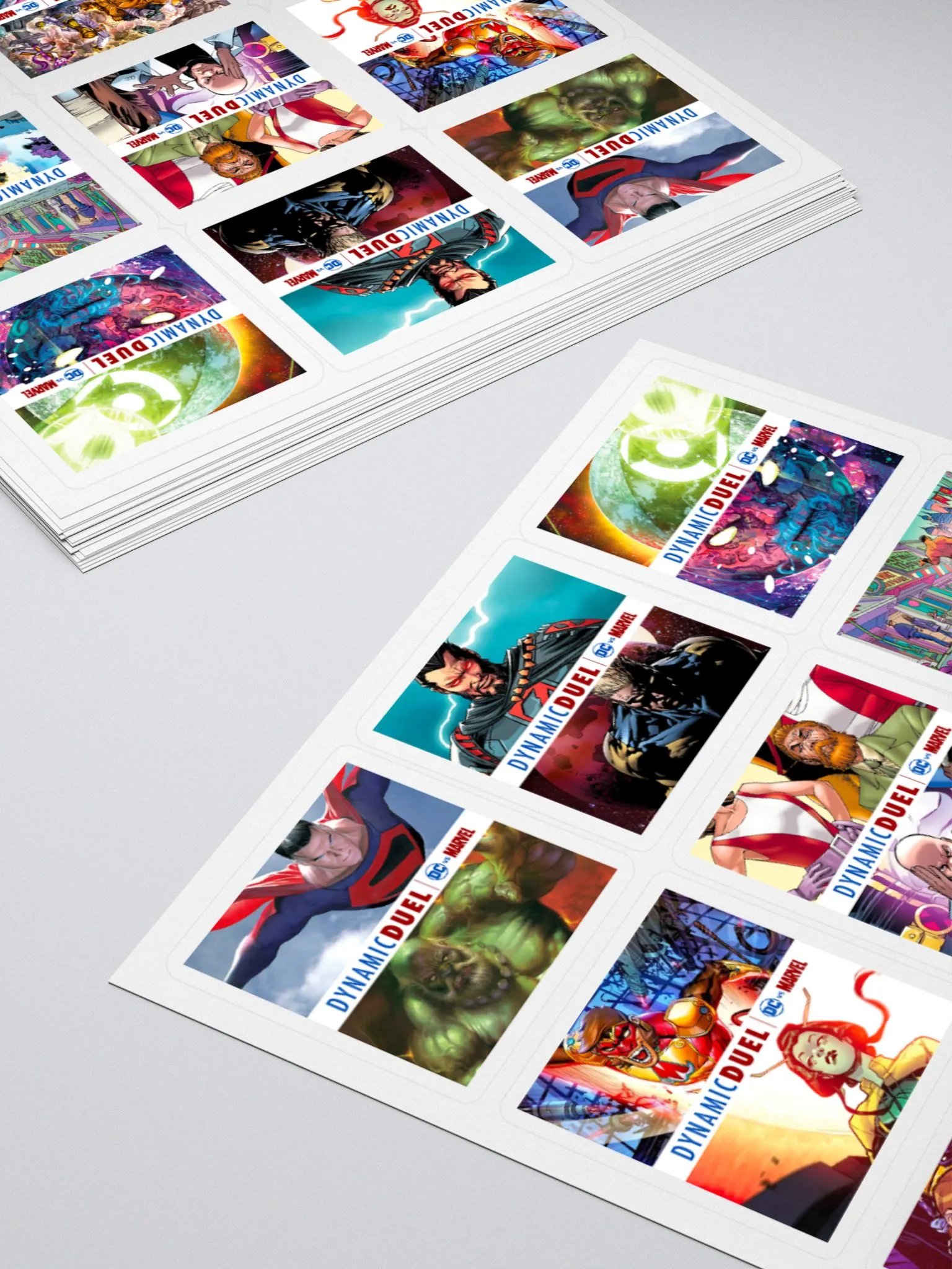 Dynamic Duel Episode Cover Stickers - Series 19 product image (13)