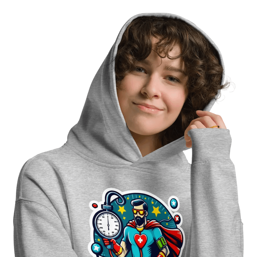 Blood Pressure Hero Unisex Hoodie product image (29)