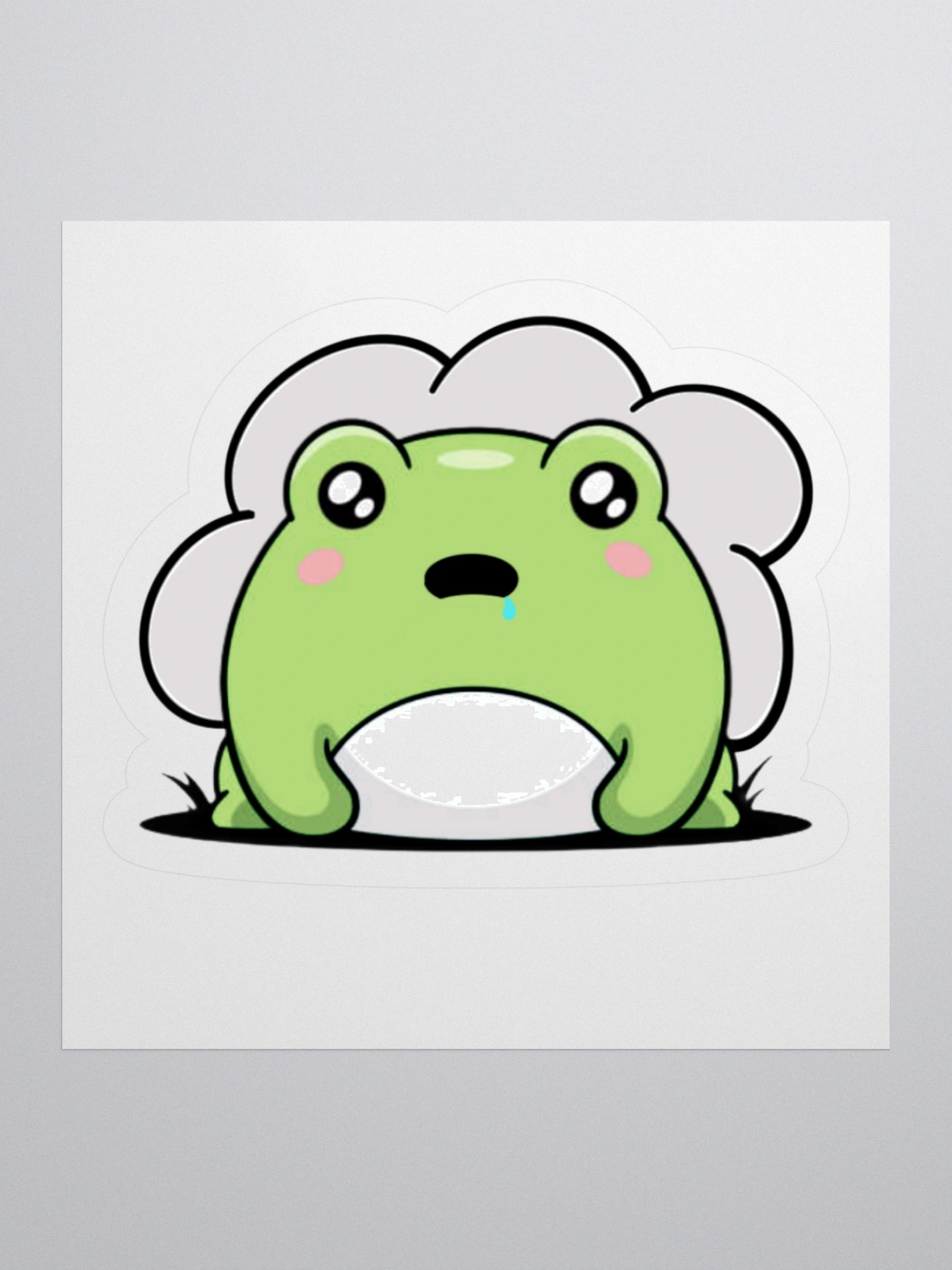 Brain Frog Sticker product image (2)