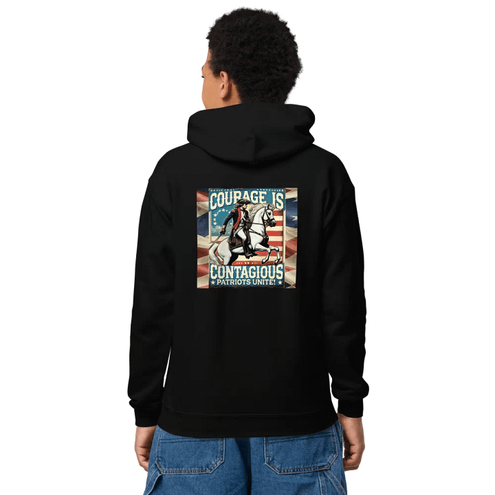 Courageous Patriots Youth Hoodie product image (1)