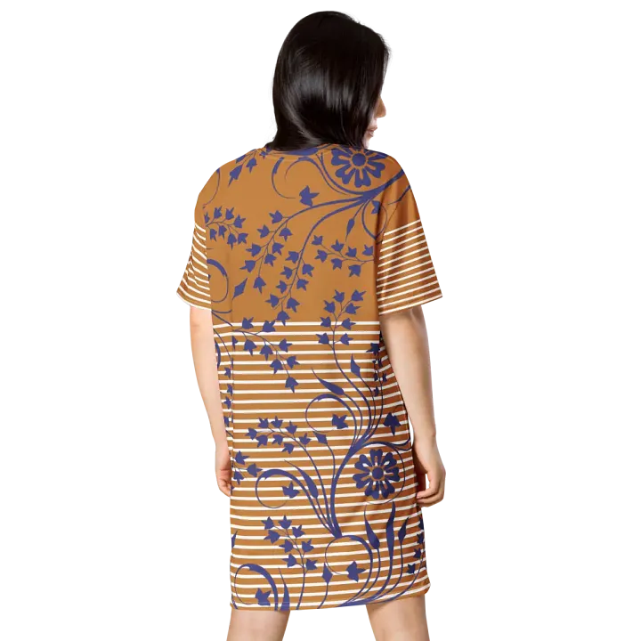 Floral Fusion T-Shirt Dress product image (2)