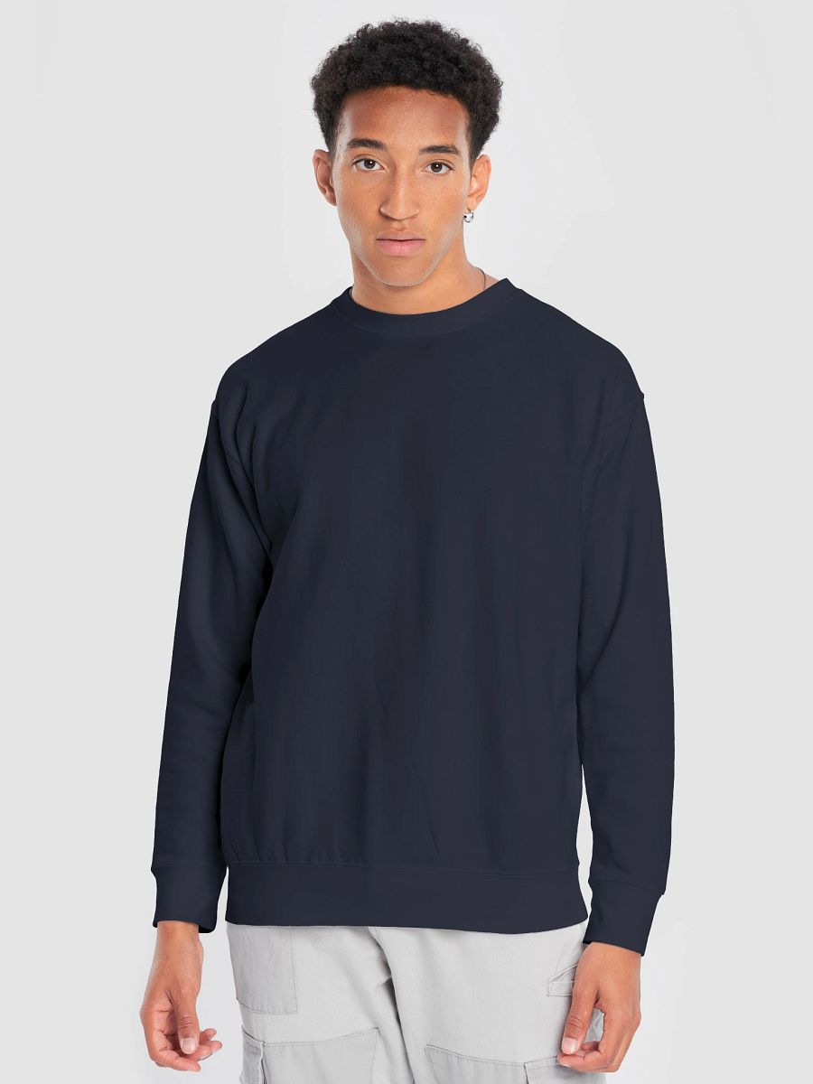 Plain Color Navy Blazer Sweatshirt product image (1)