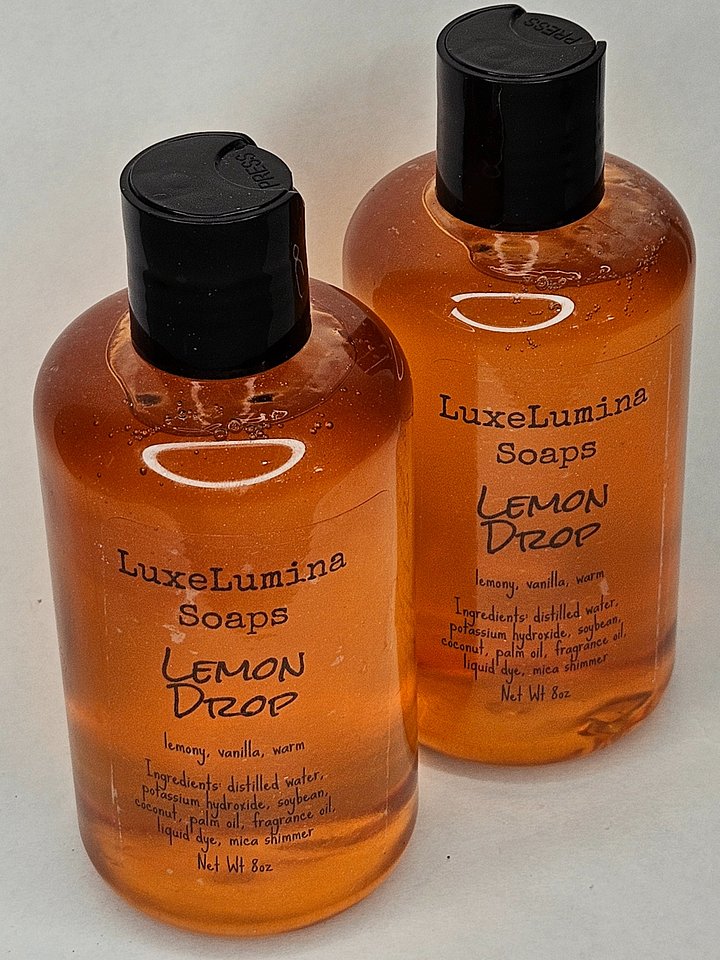 Lemon Drop Shower Gel – Sweet Lemon Cake in a Bottle product image (2)