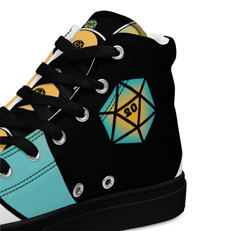 d20 Yin Yang Gradient Hi-Tops product image (3)
