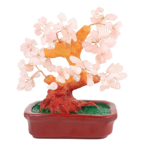 Rose Quartz Gemstone Tree product image (1)