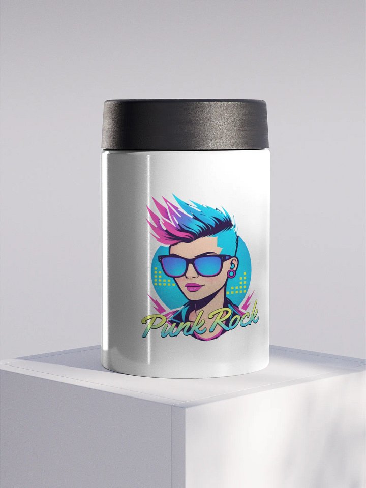 Punk Rock Stainless Steel Koozie product image (1)