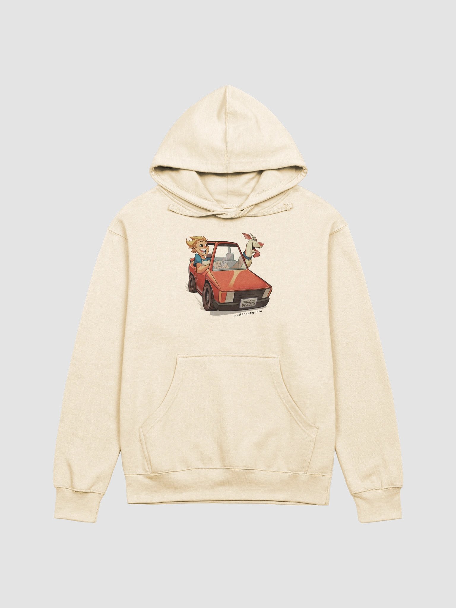 Rally Hoodie Cream product image (1)