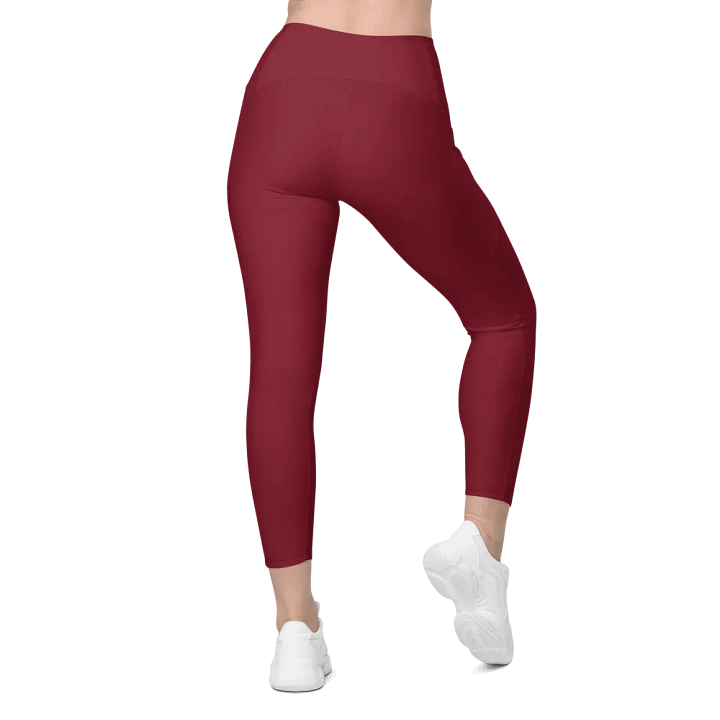 Burgundy Serenity Leggings product image (2)