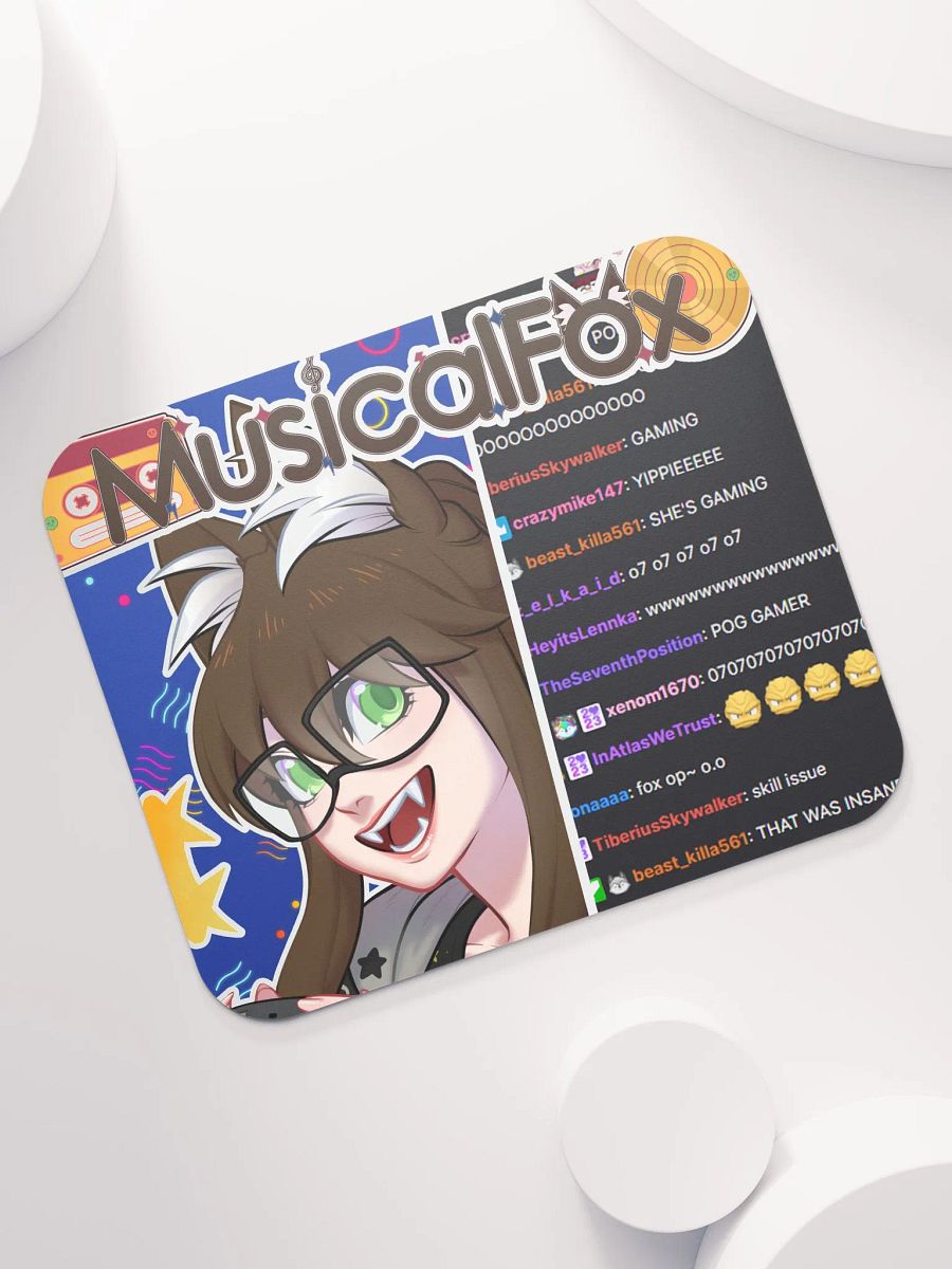 4 Year Streamversary Mousepad product image (7)