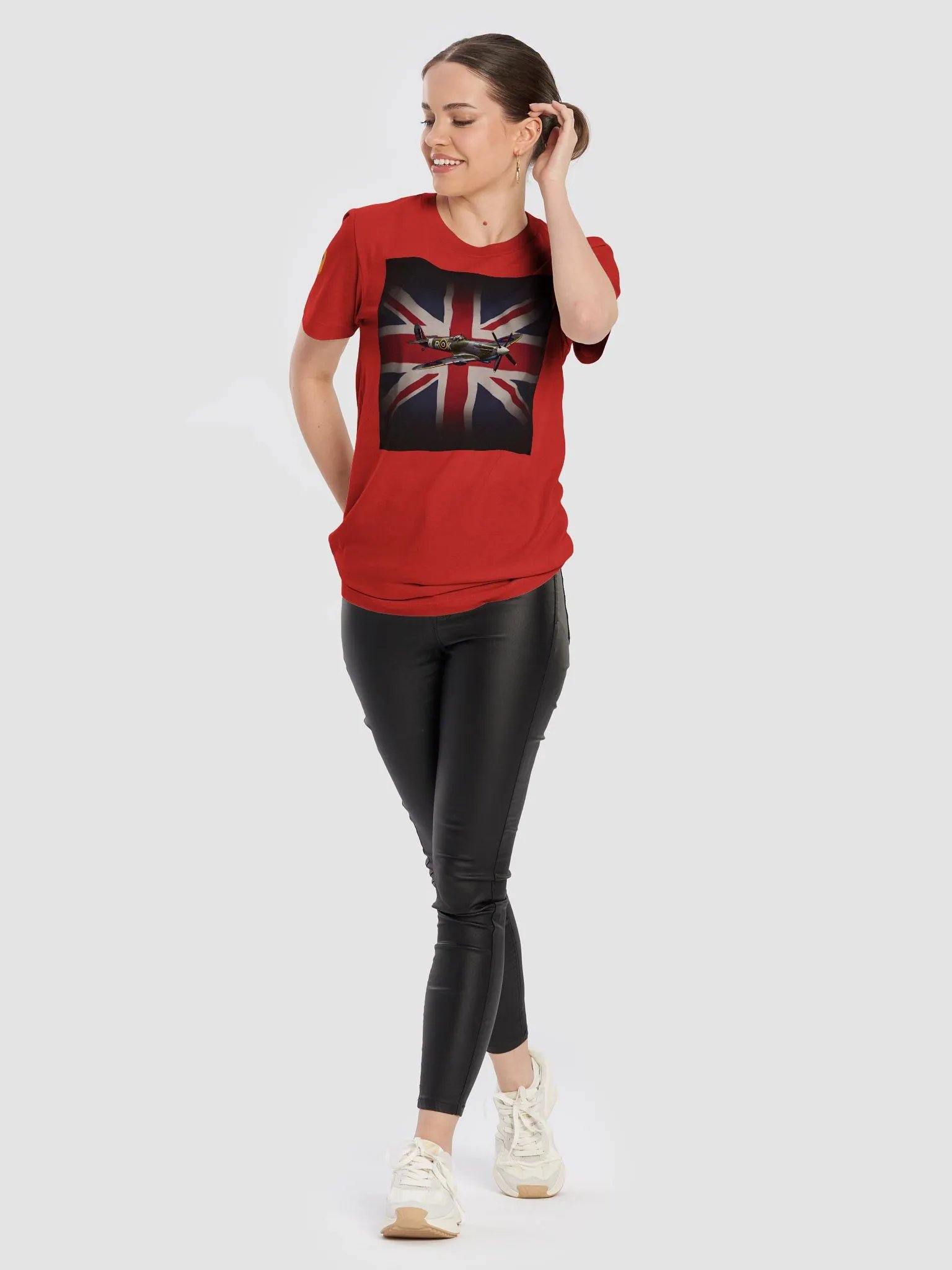 Spitfire and Union Jack Tee product image (28)