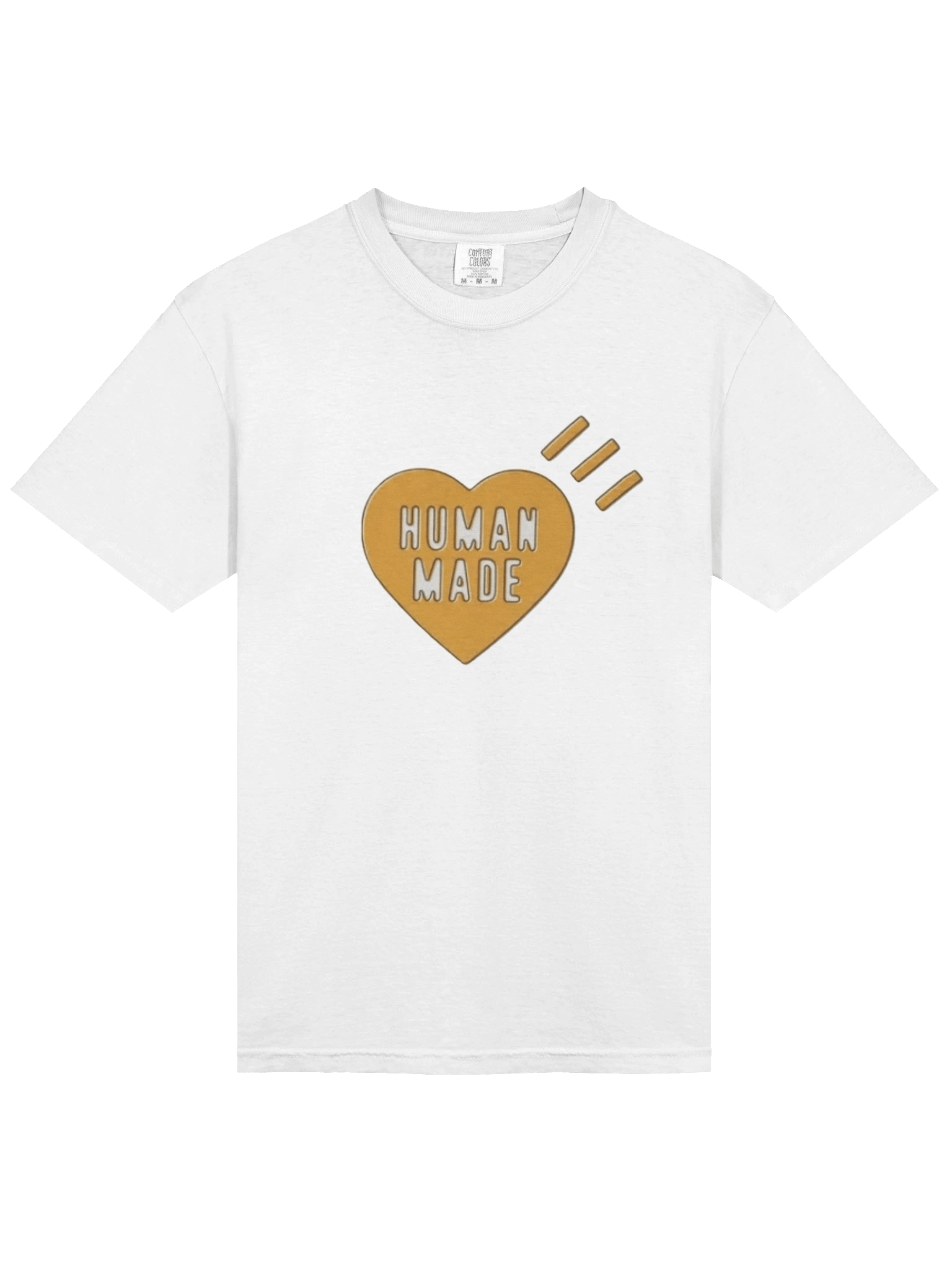 Human Made T Shirt Yellow product image (1)
