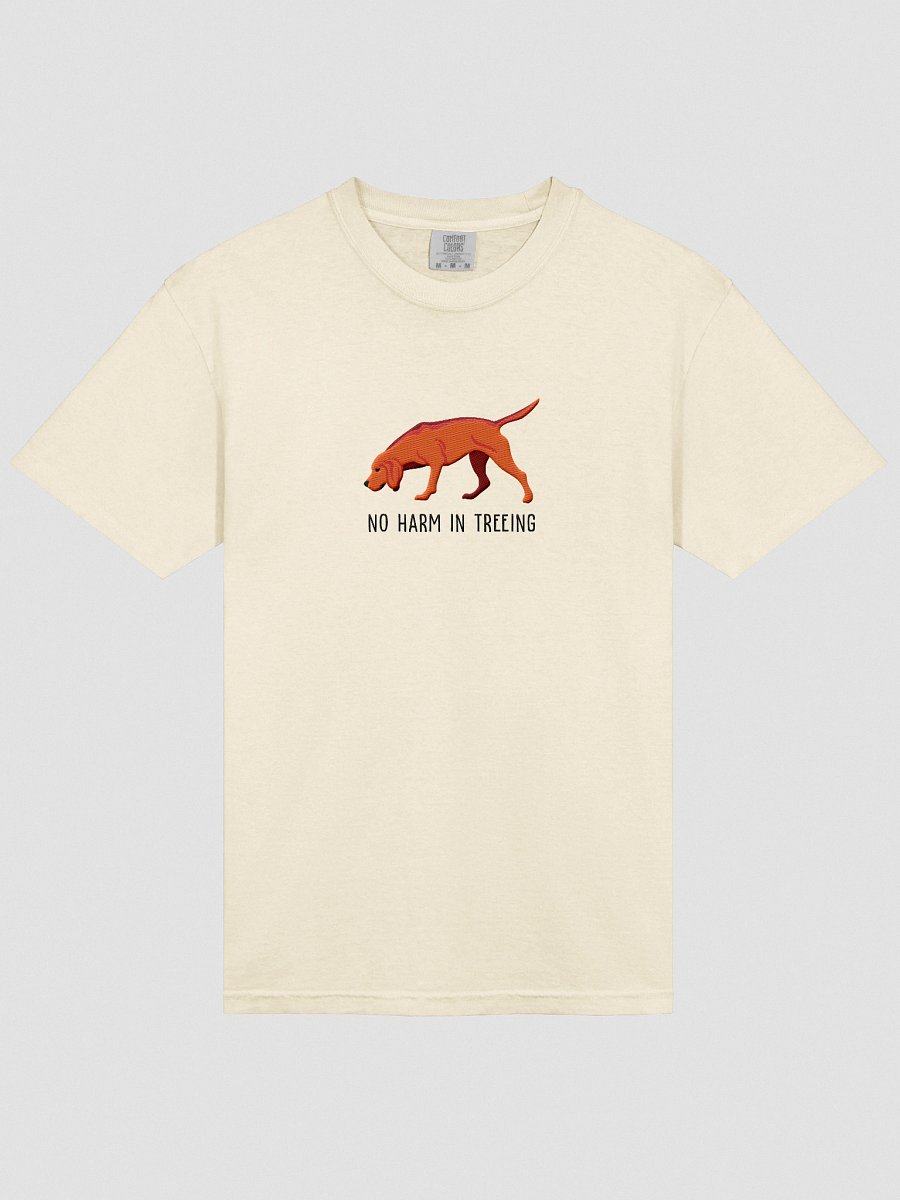 No Harm in Treeing T-Shirt(Embroidered) of a Redbone Coonhound product image (53)