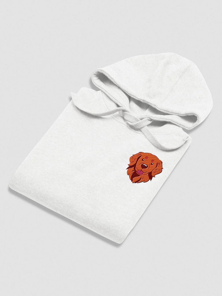 Fluffy Golden Retriever Pup Unisex Premium Hoodie product image (4)