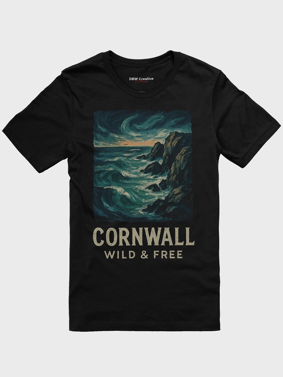 Wild Cornwall Coastal Art Tee product image (2)