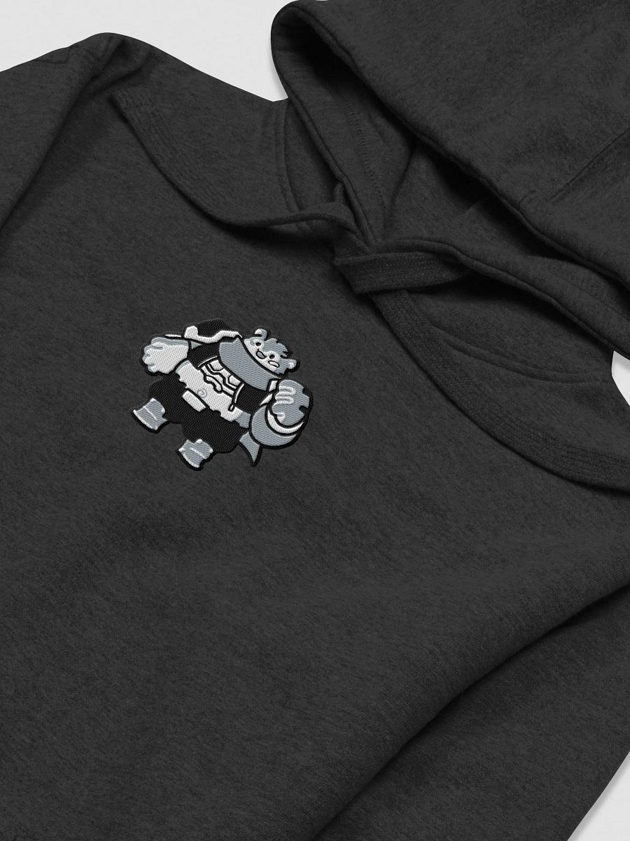 Mini Dubu Embroidered Hoodie (BW) product image (1)