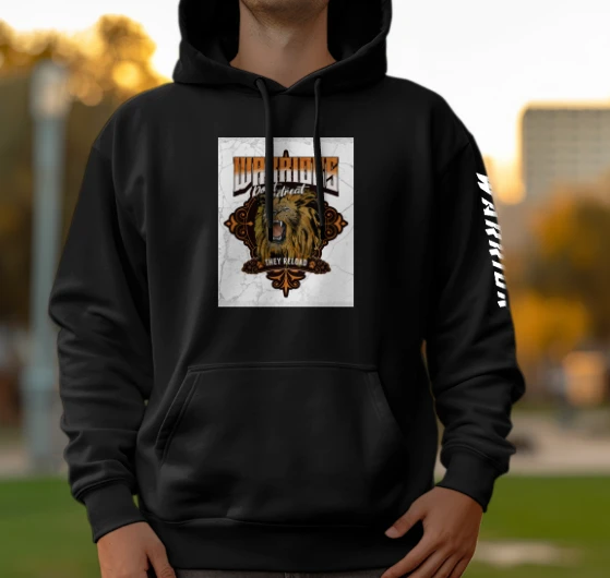 Warriors Don't Retreat They Reload Cotton Heritage Hoodie | Warrior Motivational Apparel product image (1)