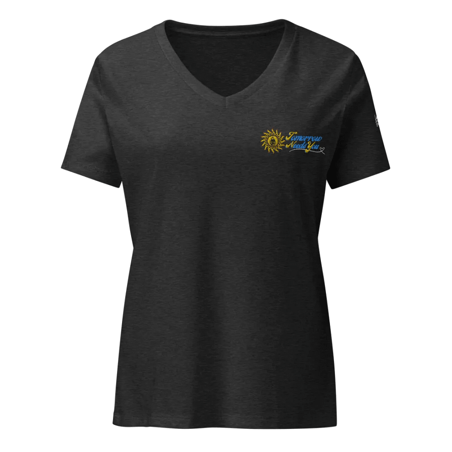 LME "Tomorrow Needs You" V-Neck T-shirt product image (17)