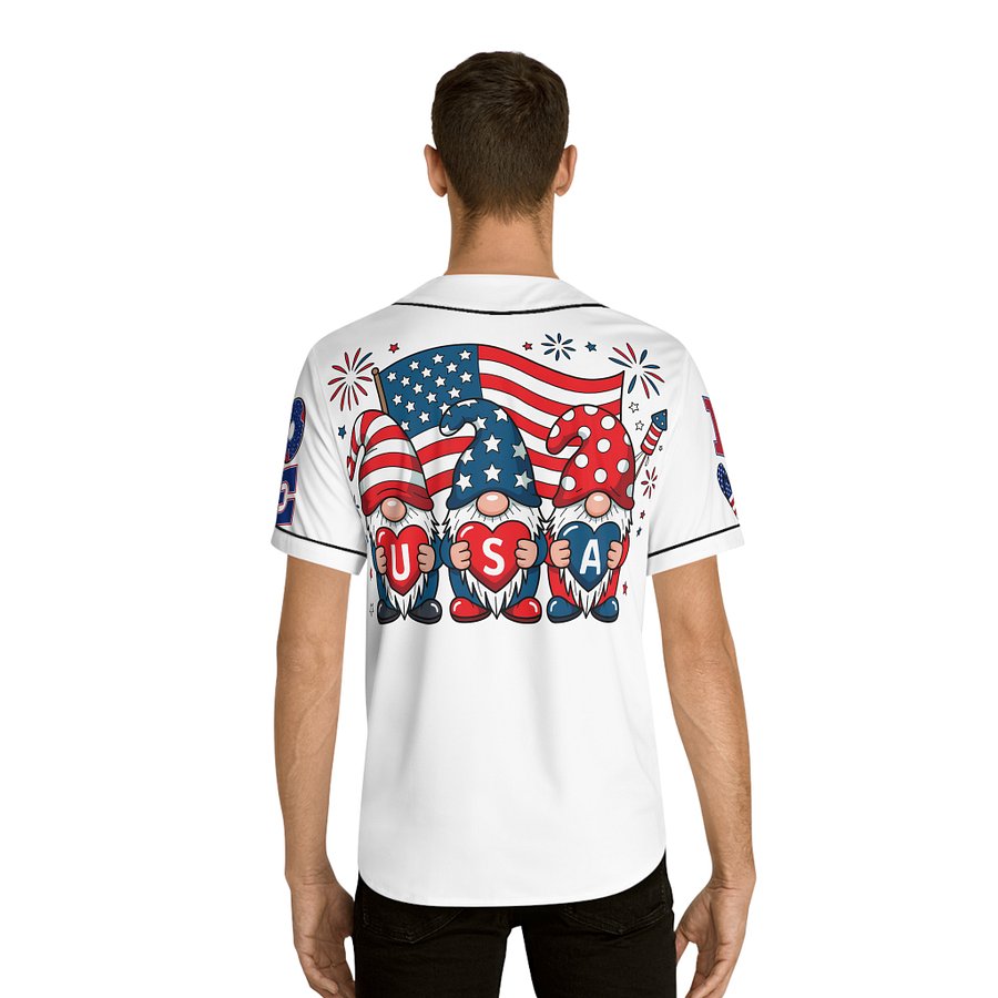 🎆 Patriotic Gnomes USA Clipart – 4th of July Digital PNG (Transparent Background) 🎆 product image (3)
