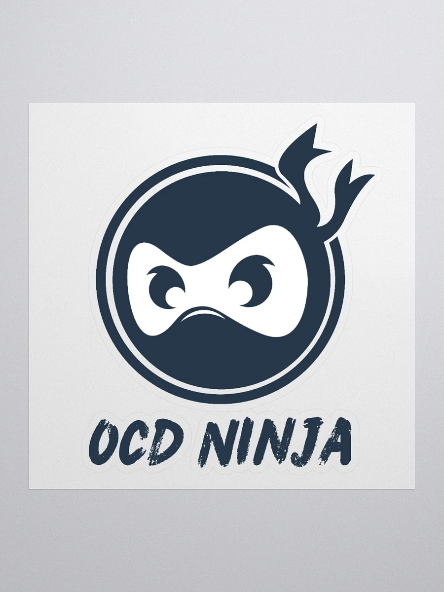 OCD Ninja sticker product image (2)