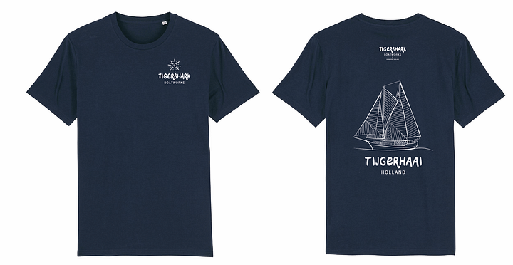 Tigershark Boatworks Organic Cotton T-shirt - Unisex product image (2)