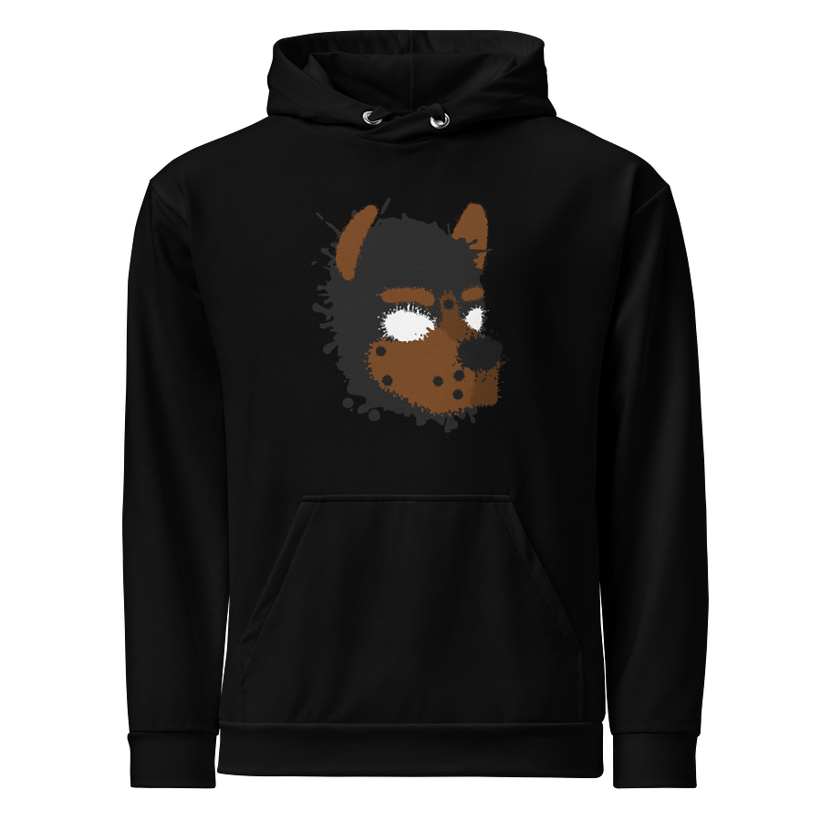 Pup Splatter Hoodie - Black / Brown product image (1)