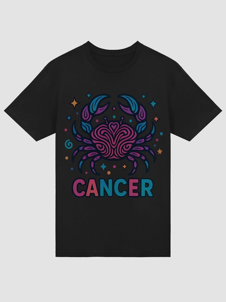 Cancer Zodiac Sign T-Shirt – Intuitive & Artistic Psychedelic Design 1 product image (5)