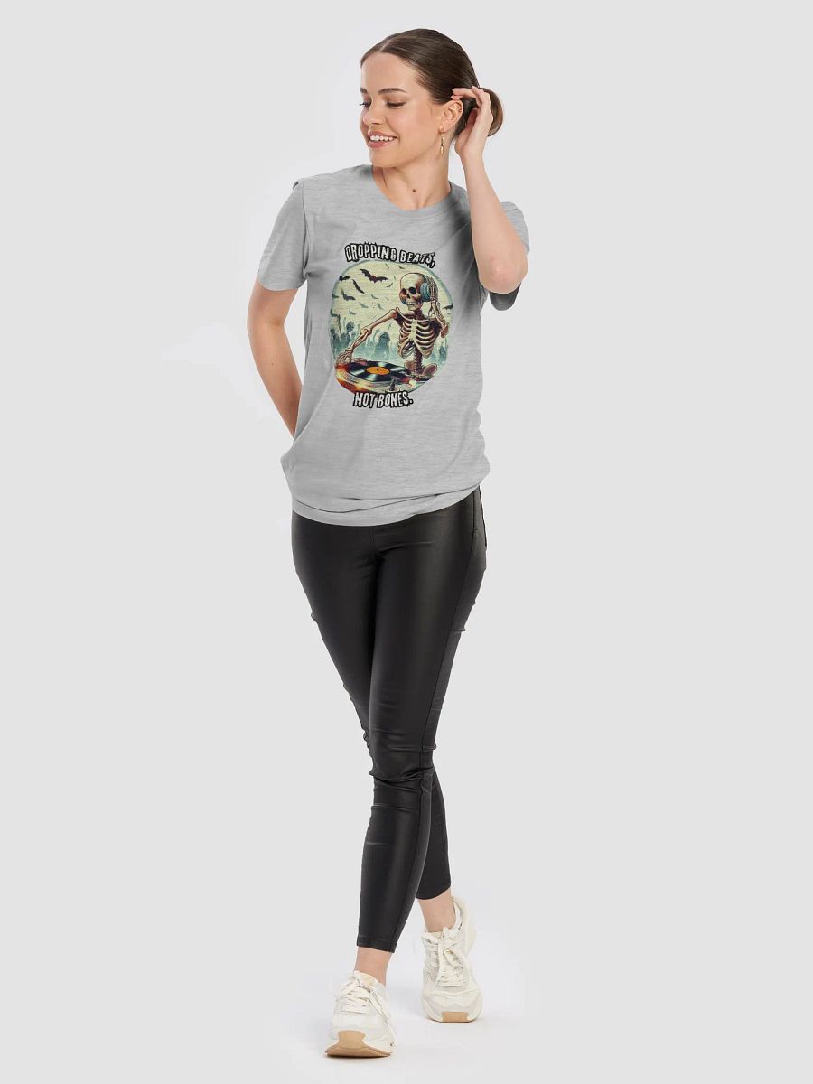 Spooky DJ Skeleton T-Shirt product image (58)