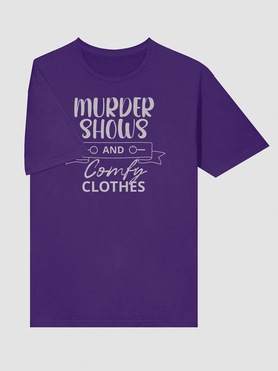 Murder Shows and Comfy Clothes Halloween T-Shirt - Dark product image (20)
