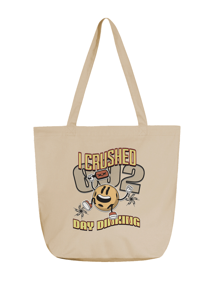 I Crushed 002 Day Dinking Pickleball Celebration Eco-Friendly Tote Bag product image (5)