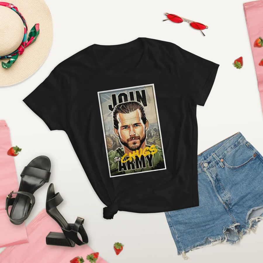 CHUGS Army Poster Slim-Fit Tee product image (8)