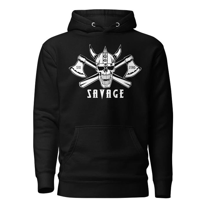 Savage Skull Unisex Hoodie product image (1)
