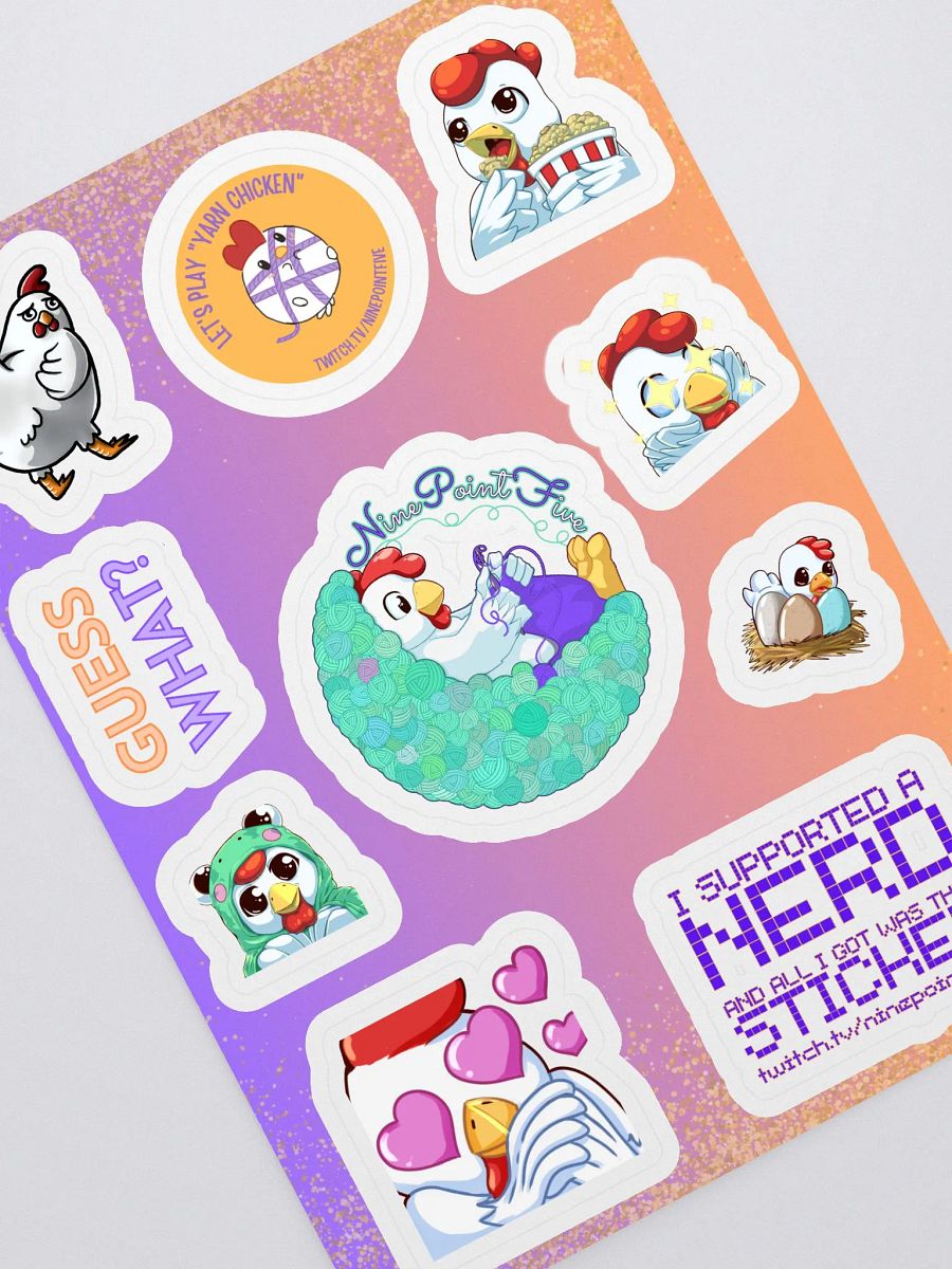 NinePointFive Sticker Sheet product image (2)