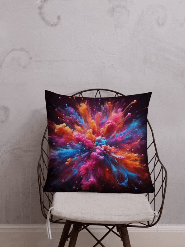 Vibrant Burst All-Over Premium Pillow product image (1)