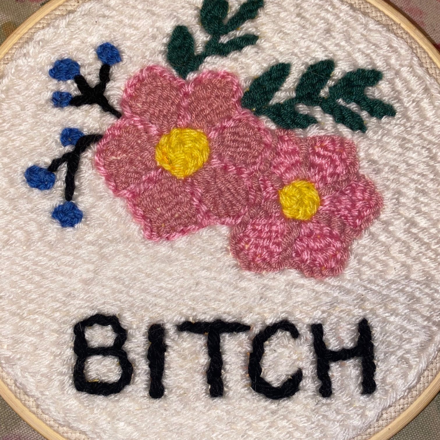 Floral Bitch - 8 Inch product image (1)