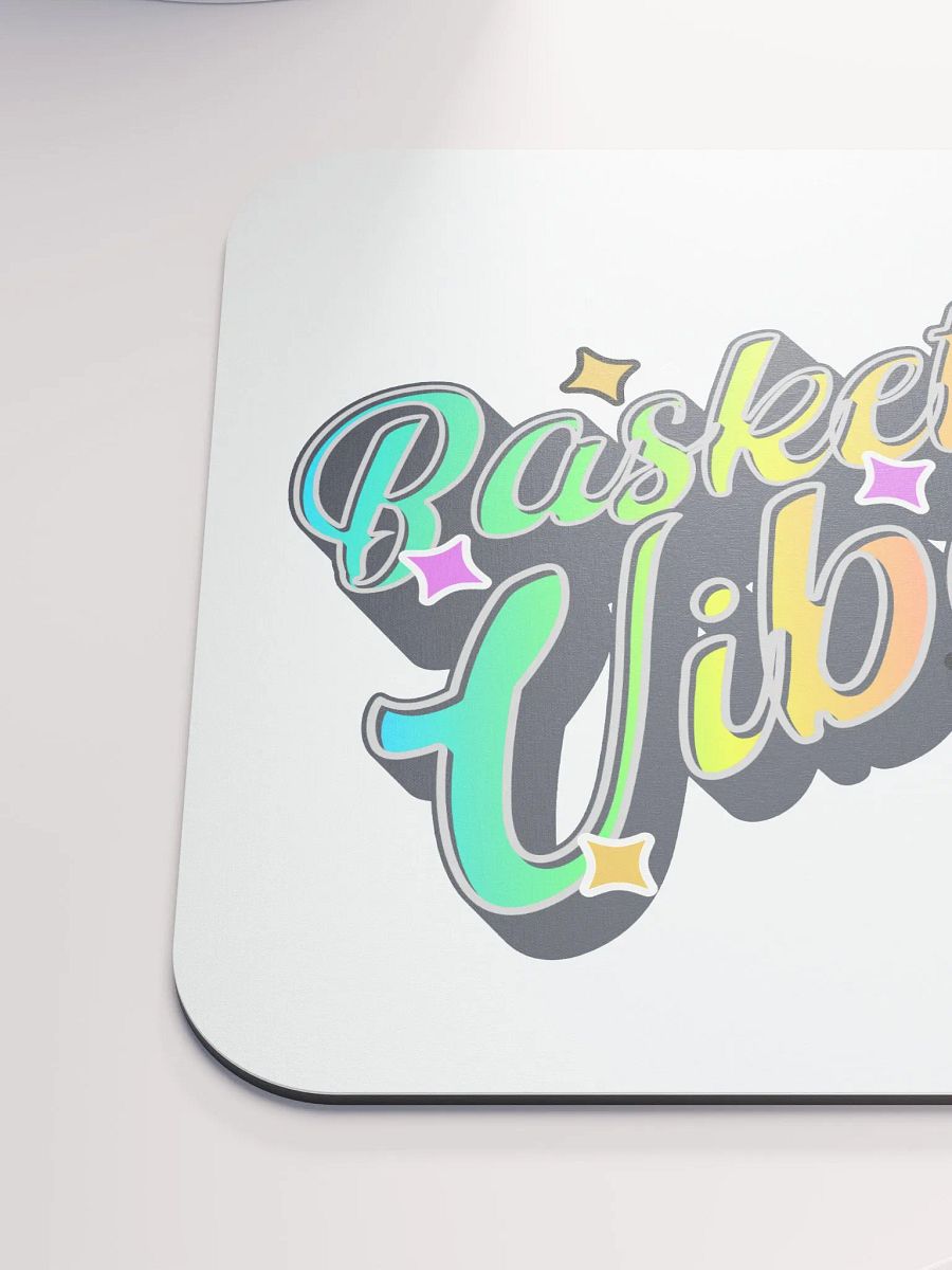 Basketball Vibes Rainbow Dreams Mouse Pad product image (6)