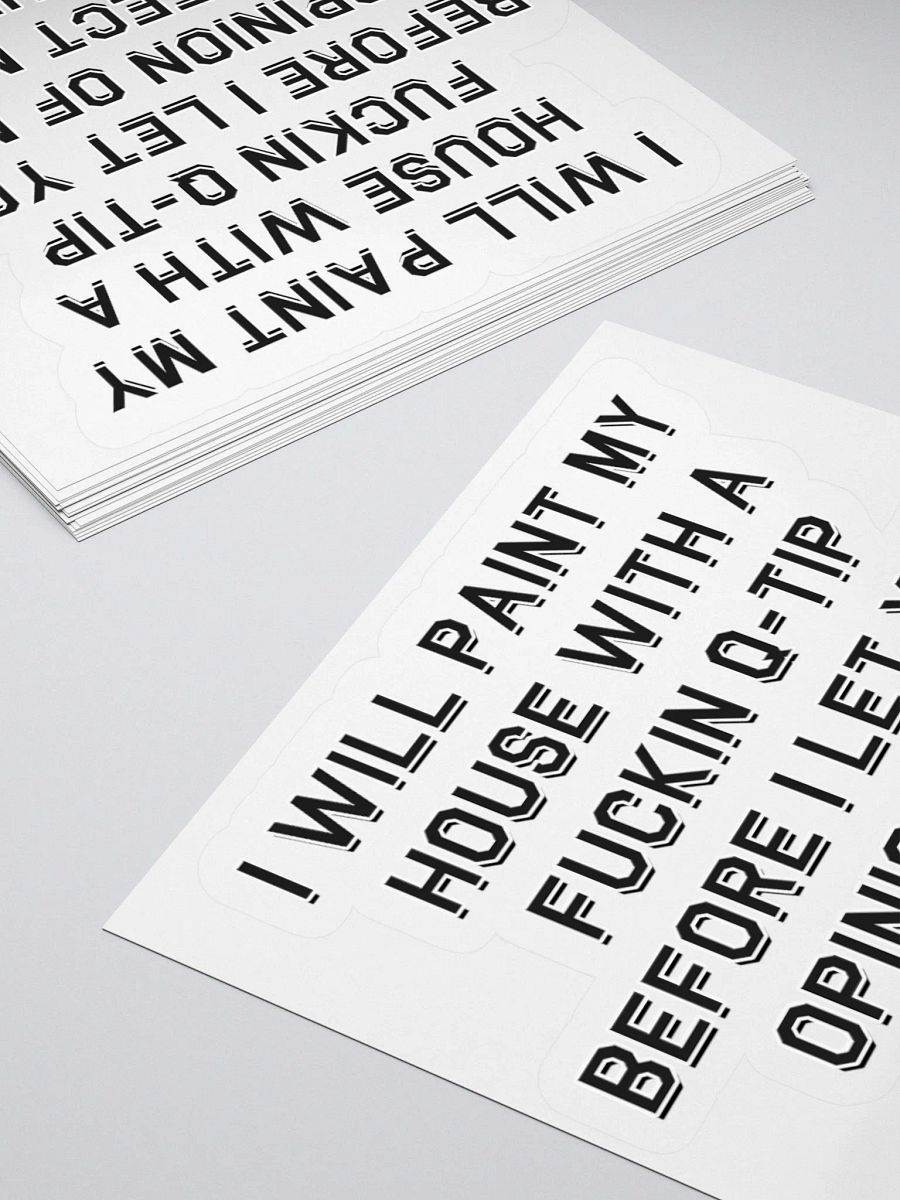 Q-Tip Sticker product image (11)