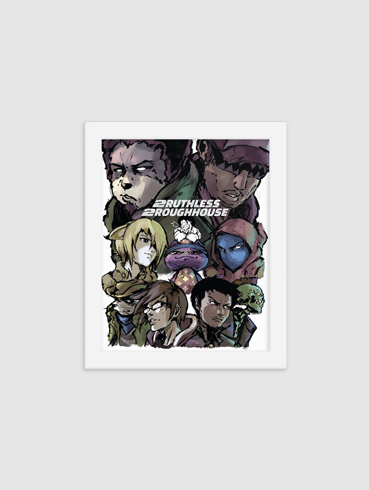 2Ruthless 2Roughhouse Short- Poster [White] product image (1)
