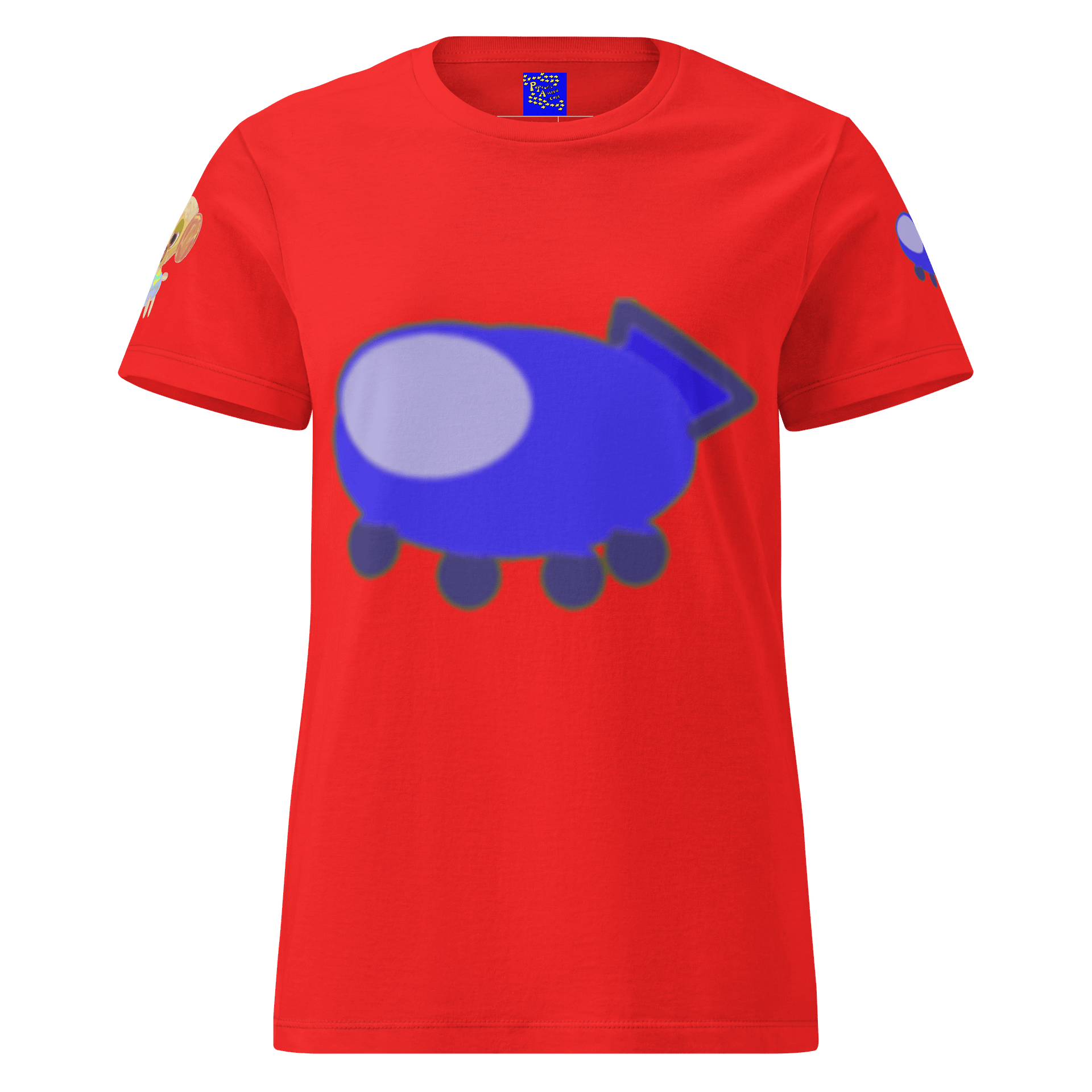 Popcorn Anime Whimsical Airship Adventure Women's Tee product image (1)