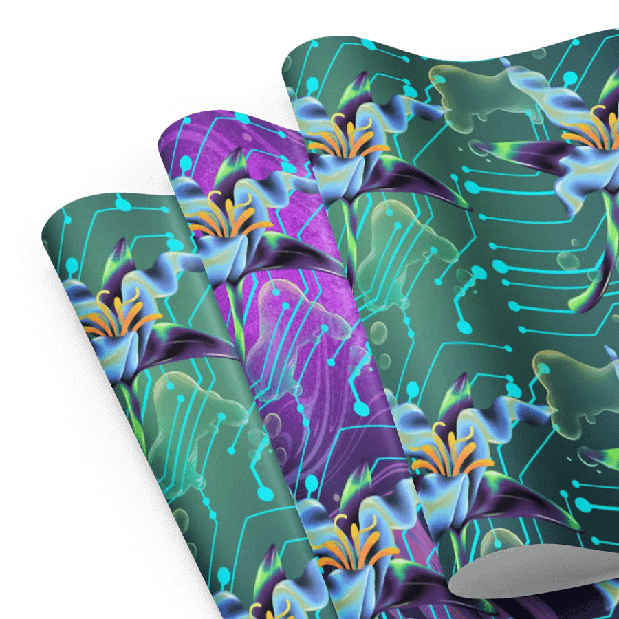 Stylish meta design wrapping paper product image (8)