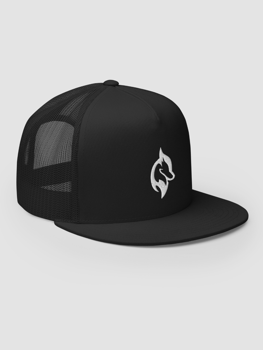 Channing Gaming Logo Snapback (Black/Charcoal/Red) product image (6)