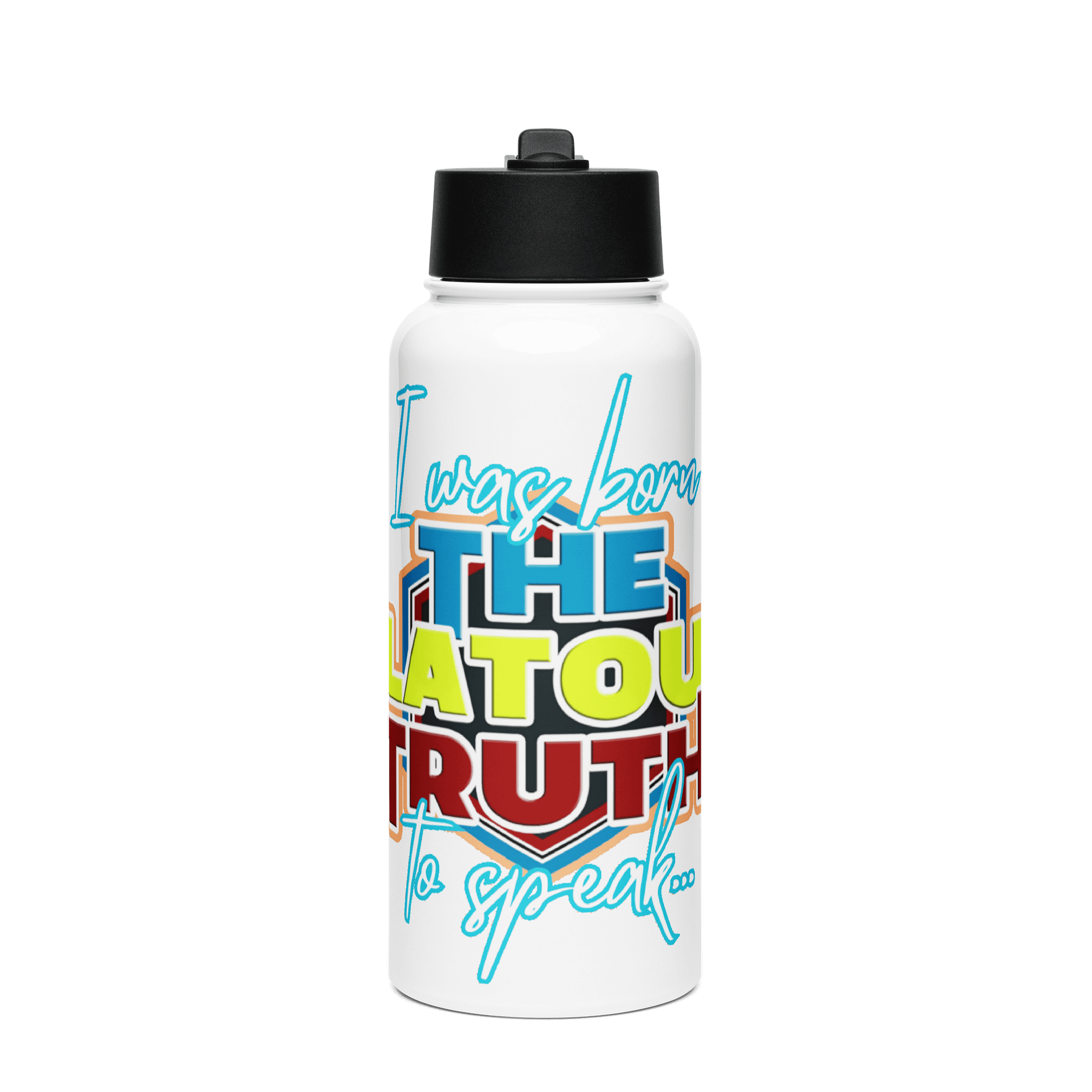 TFOT Lemon Hex "Speak" Stainless Steel Sipper product image (1)