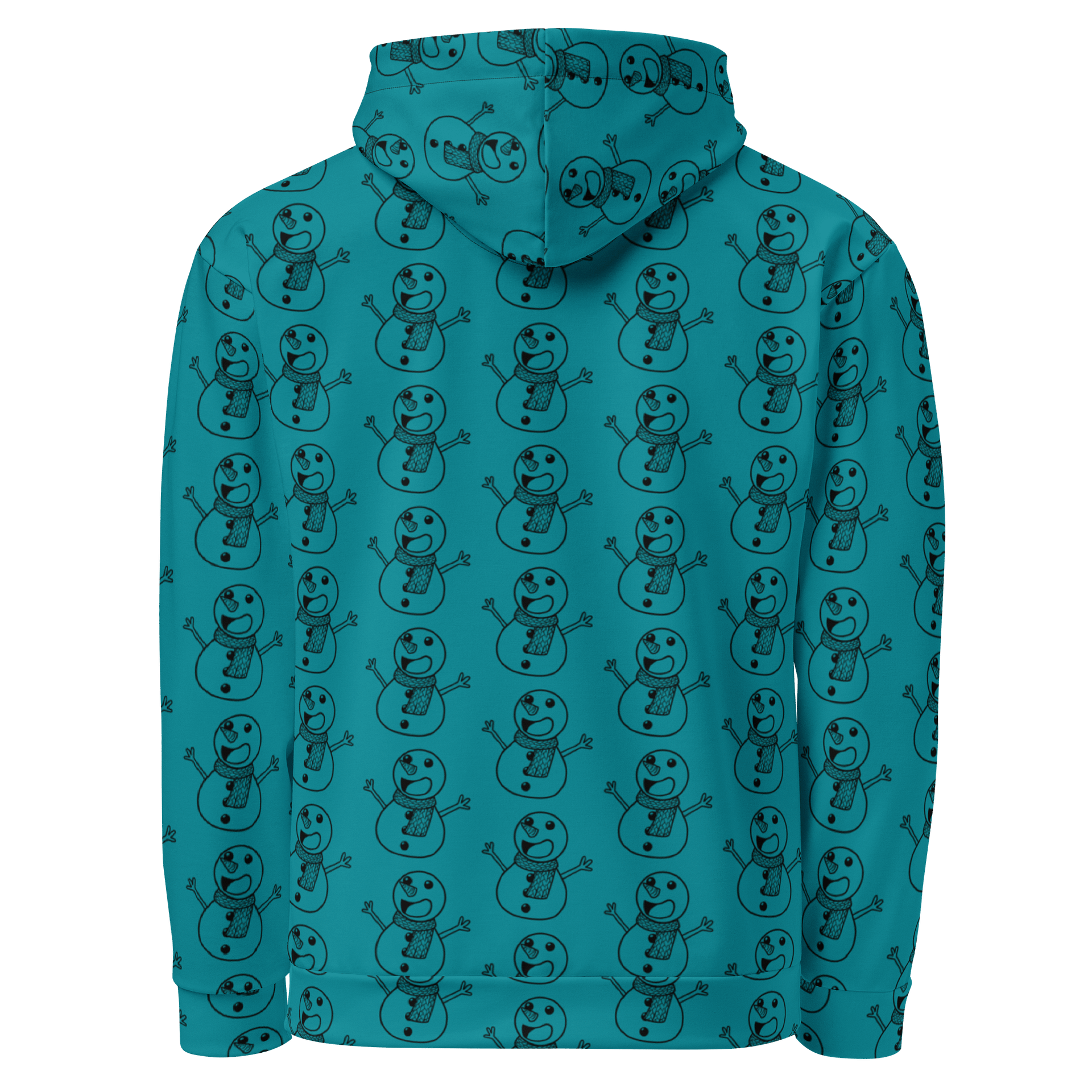 Happy Snowman Hoodie All-Over Print product image (4)