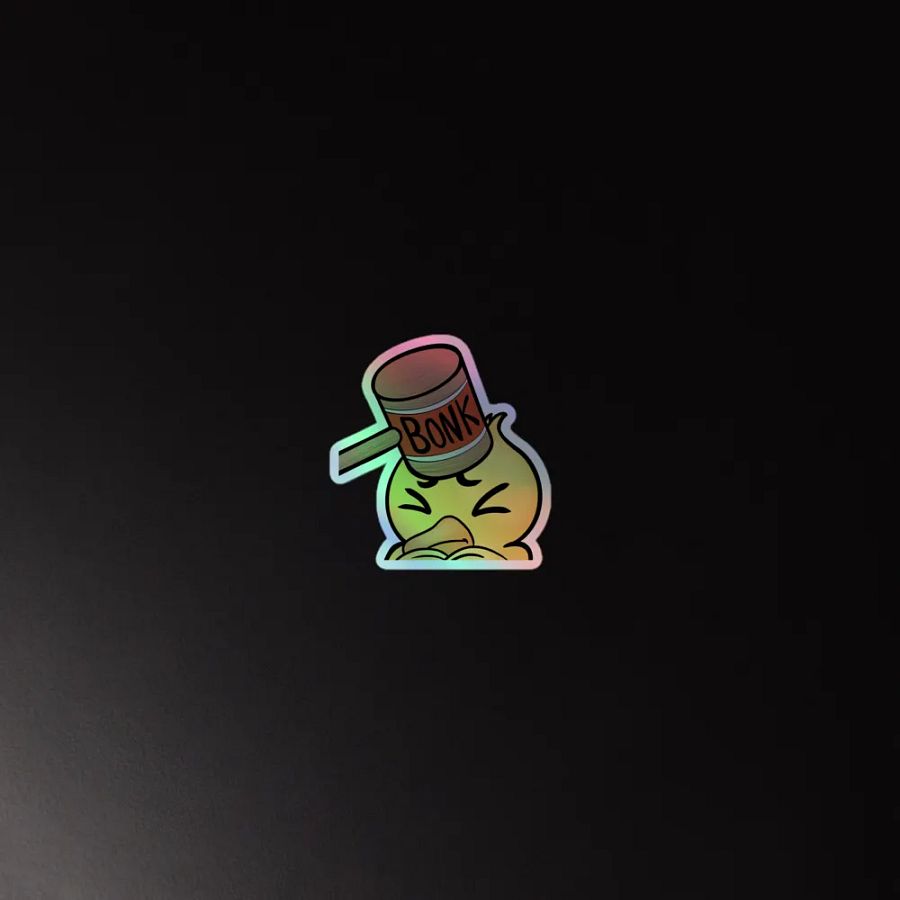 Bonk Holo Sticker product image (2)