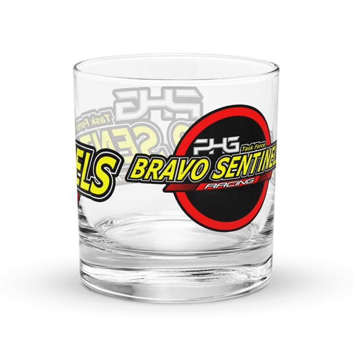 BRAVO SENTINELS Racing Rocks Glass product image (1)