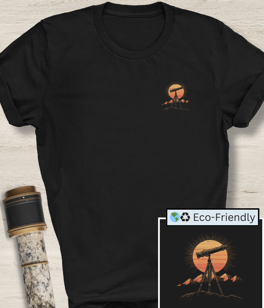 Telescope Sunset T-Shirt product image (1)