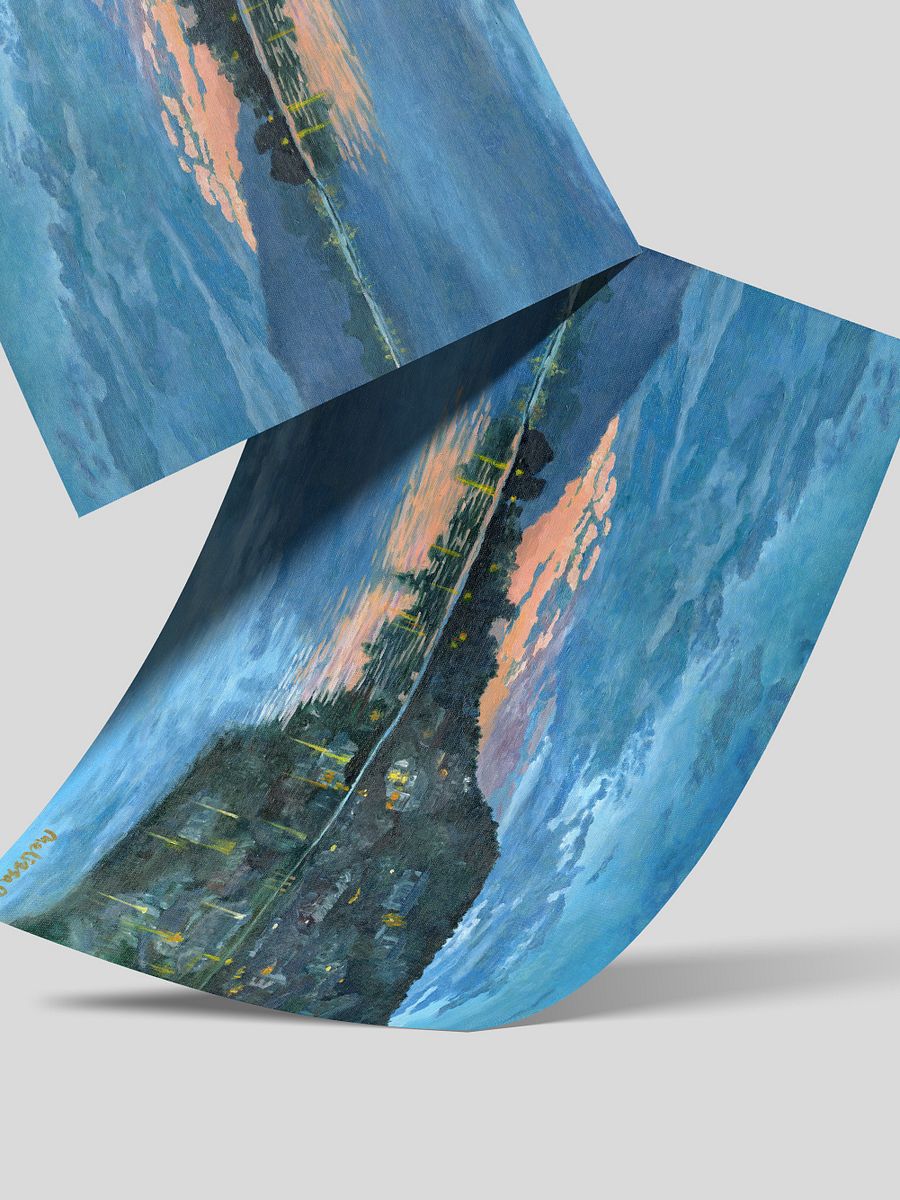 Uplifting Blues Art Print product image (24)