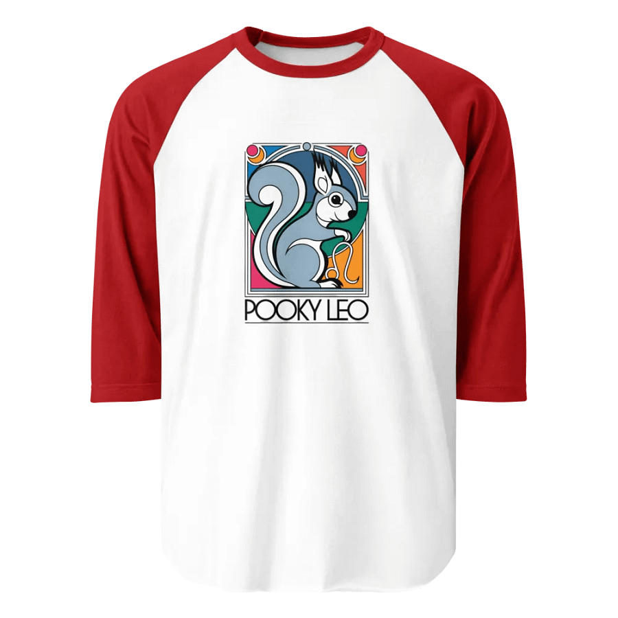 leo astrology Geometric Squirrel Stained Glass Tee product image (1)